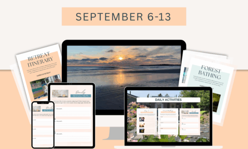 Solo Retreat Itinerary: Bundle 1
