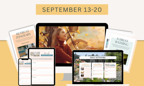Solo Retreat Itinerary: Bundle 2